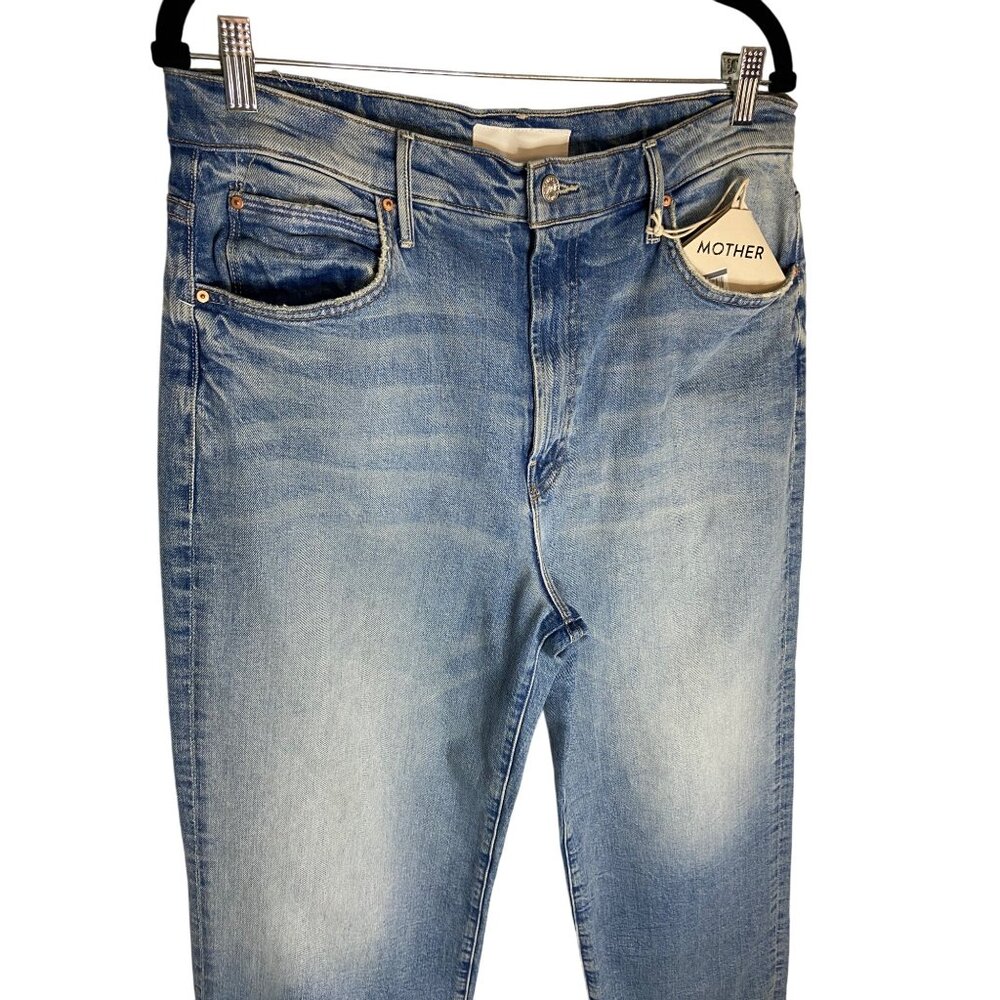 NWT Mother The Spitfire Sneak I Confess Relaxed Fit Baggy Jeans-sz 29 - Picture 6 of 14